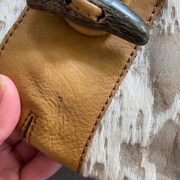 Coccinelle Cow Fur shoulder bag - Picture 5 of 7